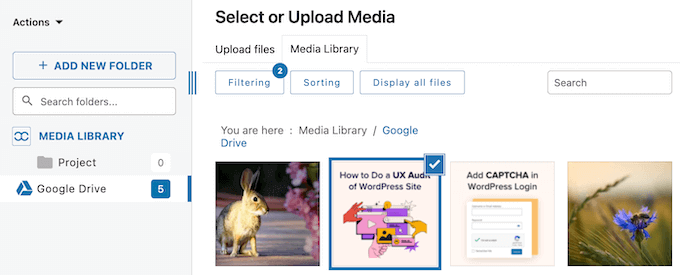 How to connect Google Drive to the WordPress media library