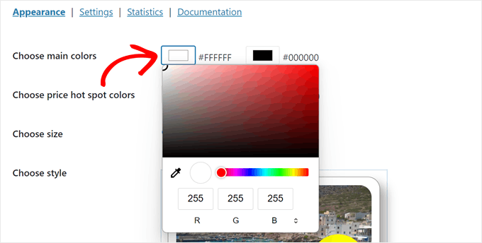 Changing the live link preview's tooltip text color in Bright Links Preview