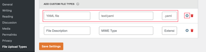 Add Custom File Types to WordPress