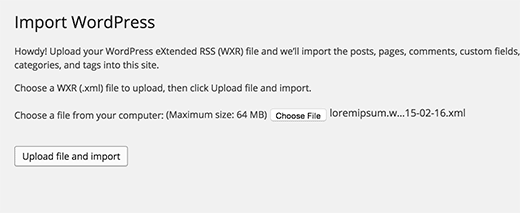 import Invalid post type essential grid