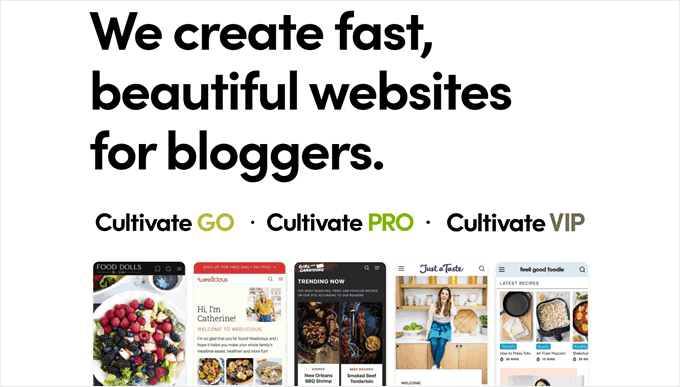 CultivateWP's website