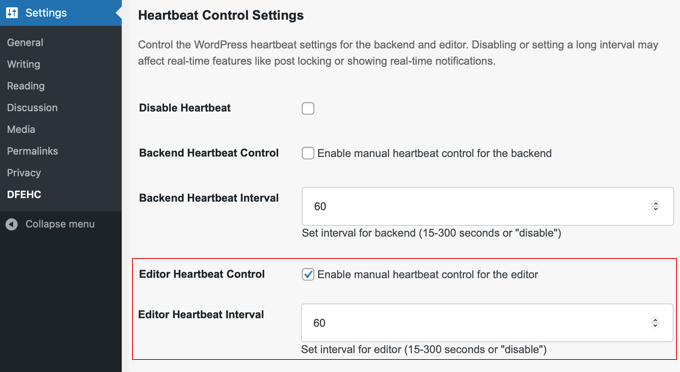 Limiting the Heartbeat API Editor Interval With a Plugin