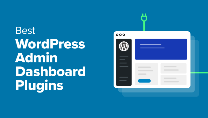 WordPress admin dashboard plugins and themes