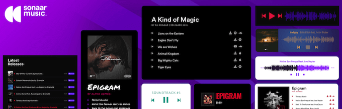 The Sonaar audio player for WordPress