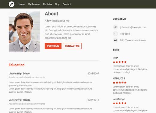 How To Create A Professional Online Resume In Wordpress