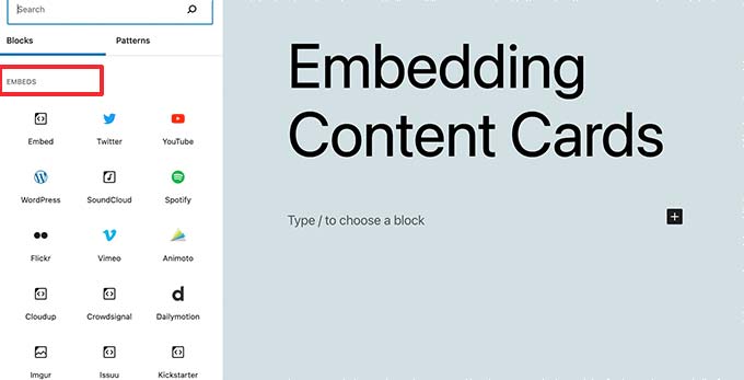 Other WordPress Embeds