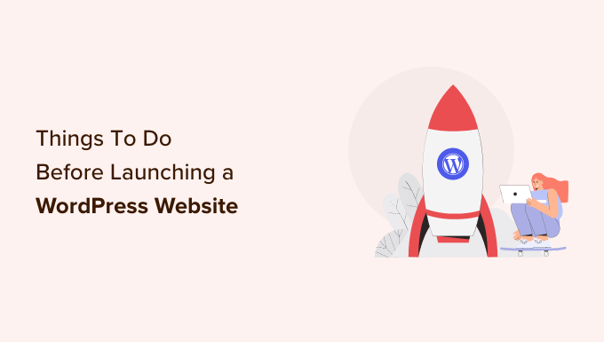 Launching a WordPress site