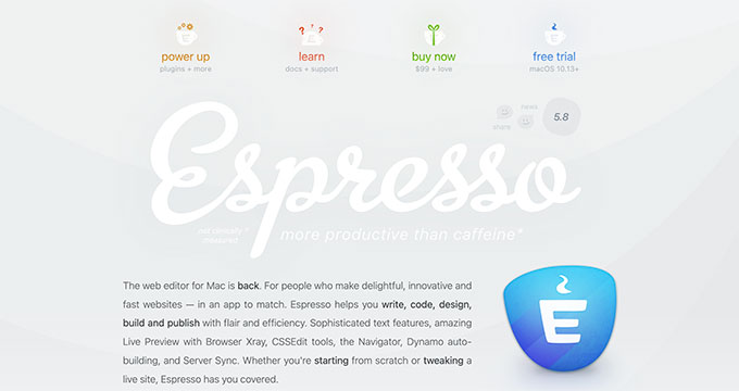 Espresso — The Web Editor for Mac