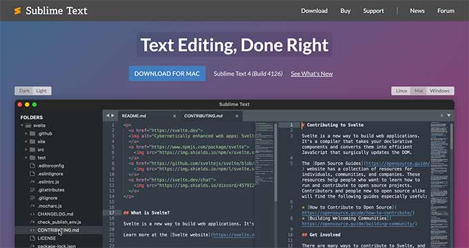 11 Best Code Editors for Mac and Windows for Editing WordPress Files