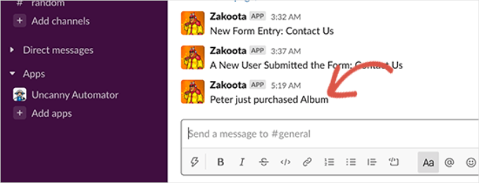 WooCommerce Slack Notification