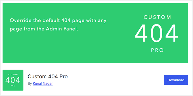 Custom 404 pro