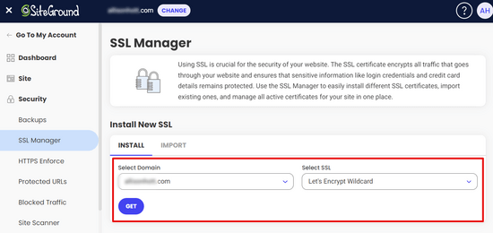 在 SiteGround 中安装免费的 Let's Encrypt SSL