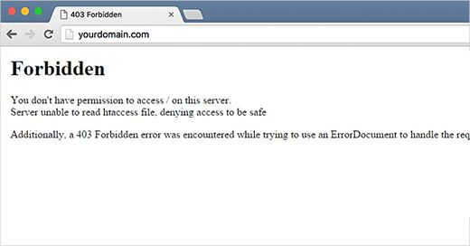 403 Forbidden” Error - What is It and How to Fix It? - SiteGround KB
