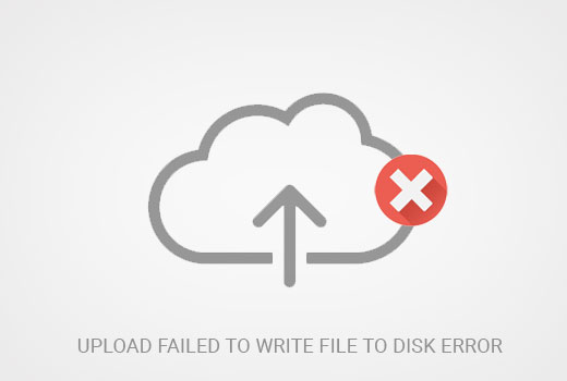 Upload: Failed to Write File to Disk Error in WordPress