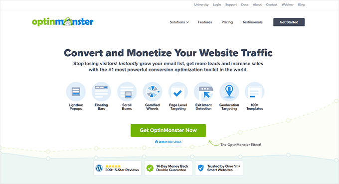 OptinMonster website