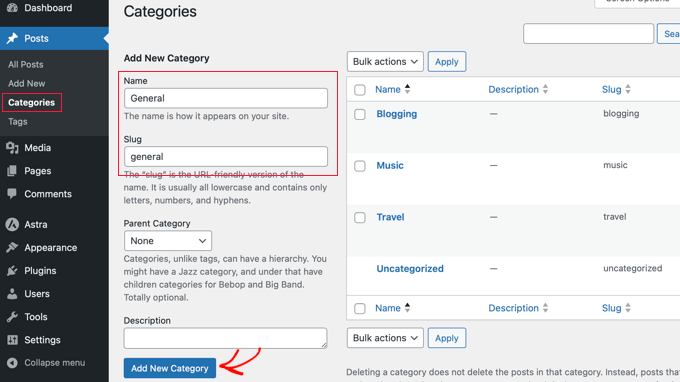 How to Rename the Uncategorized Category in WordPress