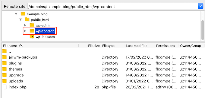 Troubleshooting a WordPress website