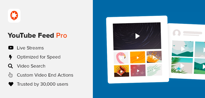 SmashBalloon YouTube Feed Plugin for WordPress