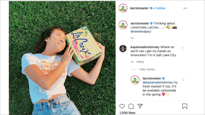 Lacroix user generated content