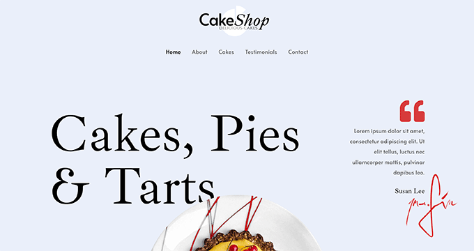 Amazing Bakery Website Designs to Inspire Your New Site