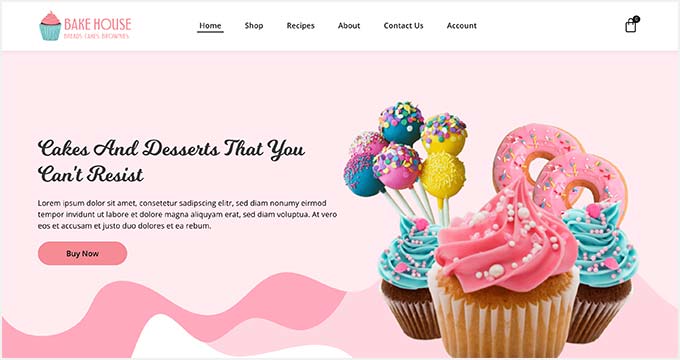 Cake Workshop Brochure | Brochure Template