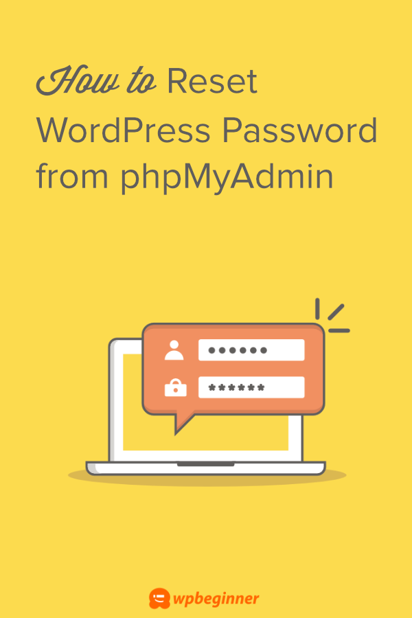 phpmyadmin password
