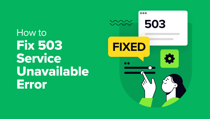 How to fix 503 service unavailable error in WordPress