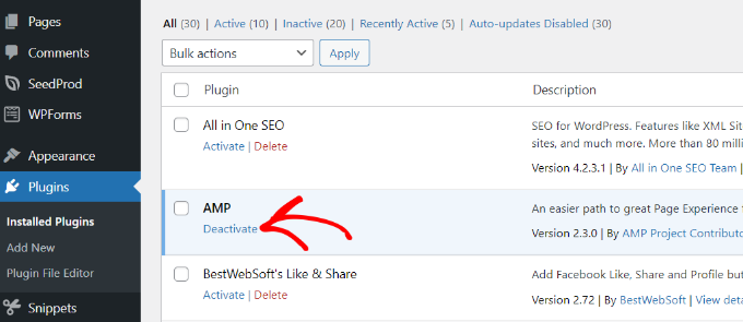 How to Properly Disable Google AMP in WordPress Step by Step