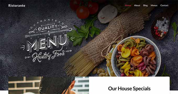 Ultra Recipe Blog Theme