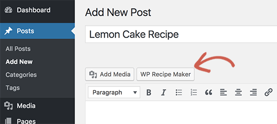 Launch recipe maker