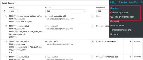 SQL queries