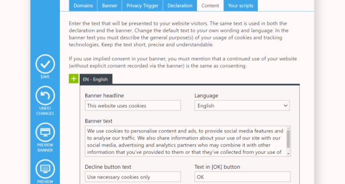 How to Add a Cookies Popup in WordPress for GDPR/CCPA (2 Ways)