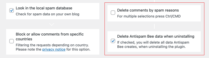 Antispam Bee Advanced Tools