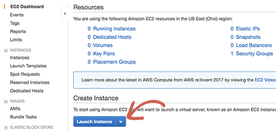 Launch your EC2 instance