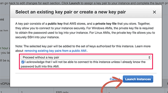 Skip paired keys