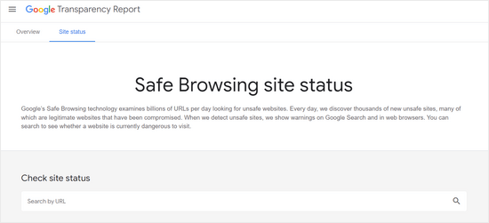 Google Safe Browsing