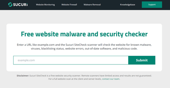 Sucuri SiteCheck