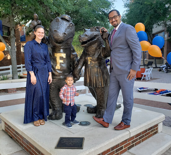 Outstanding Young Alumnus Award at University of Florida - Syed Balkhi