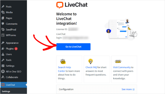 Go to LiveChat