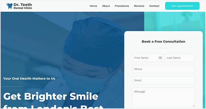 Astra dentist theme