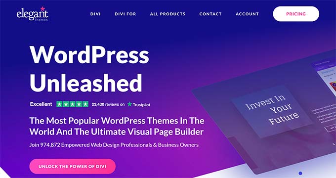 Elegant Themes Divi