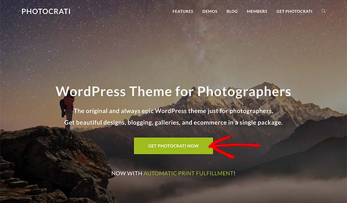 Photocrati WordPress Theme for Photographers