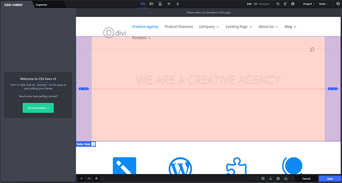 CSS 英雄用户界面