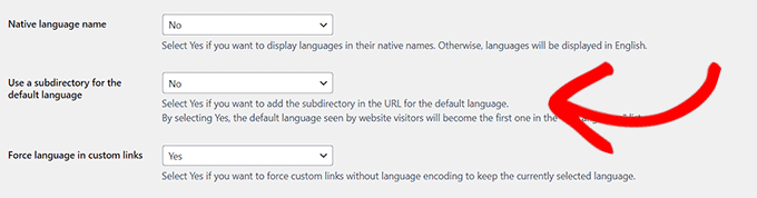 Configure other General settings