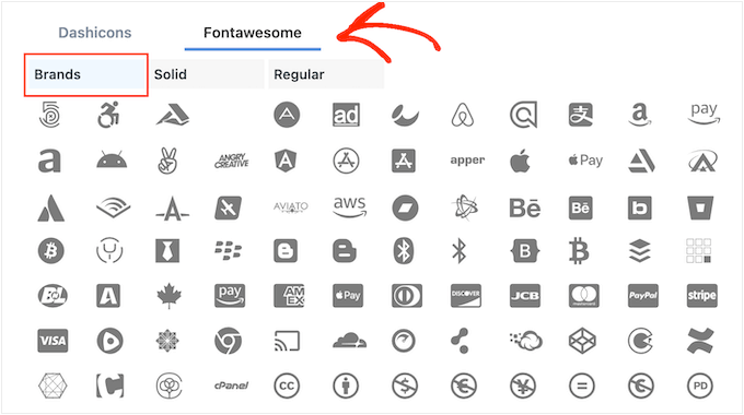 Font Awesome Brands Whatsapp Icon, Font Awesome Brands Iconpack