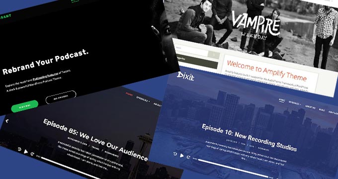 WordPress podcast themes