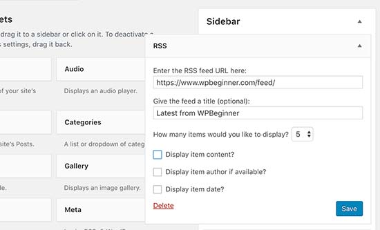 google rss builder