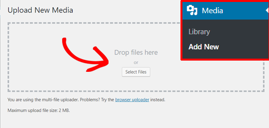 Add New Media to WordPress