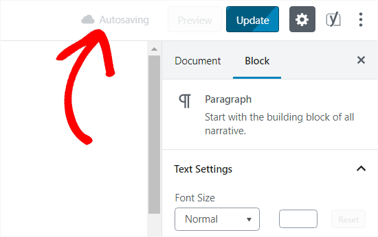 Autosave Posts in WordPress