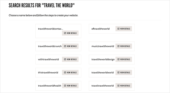 BlogTyrant Blog Name Generator Results